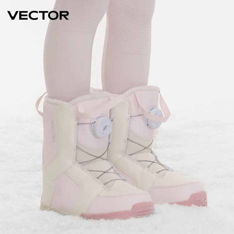 Women Shoes Vector - Professional Children's Ski Shoes Warm Waterproof
