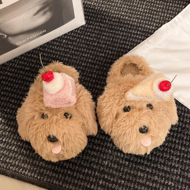 Fluffy Fur Slipper - Winter Fluffy Women's Slippers Home Cartoon