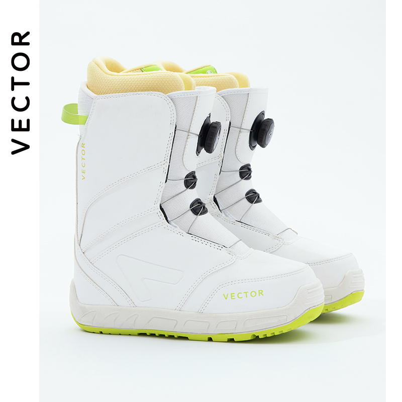 Women Shoes Vector - Professional Women's Man Ski Shoes Warm