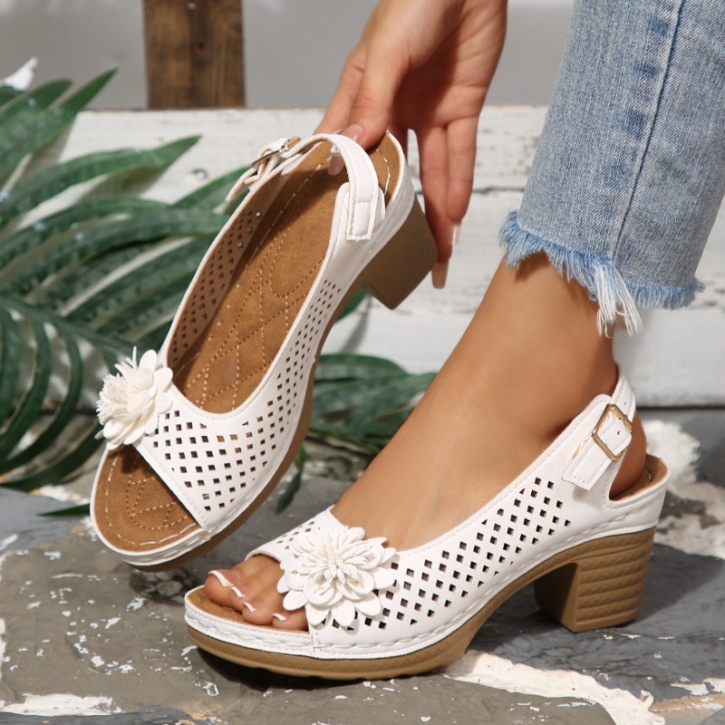 Women Chunky Heel Sandals Summ - Women'S Shoes Quality 评论和价格
