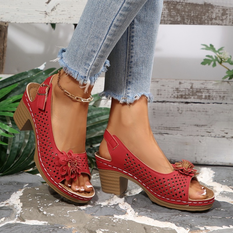 Women Chunky Heel Sandals Summ - Women'S Shoes Quality 评论和价格