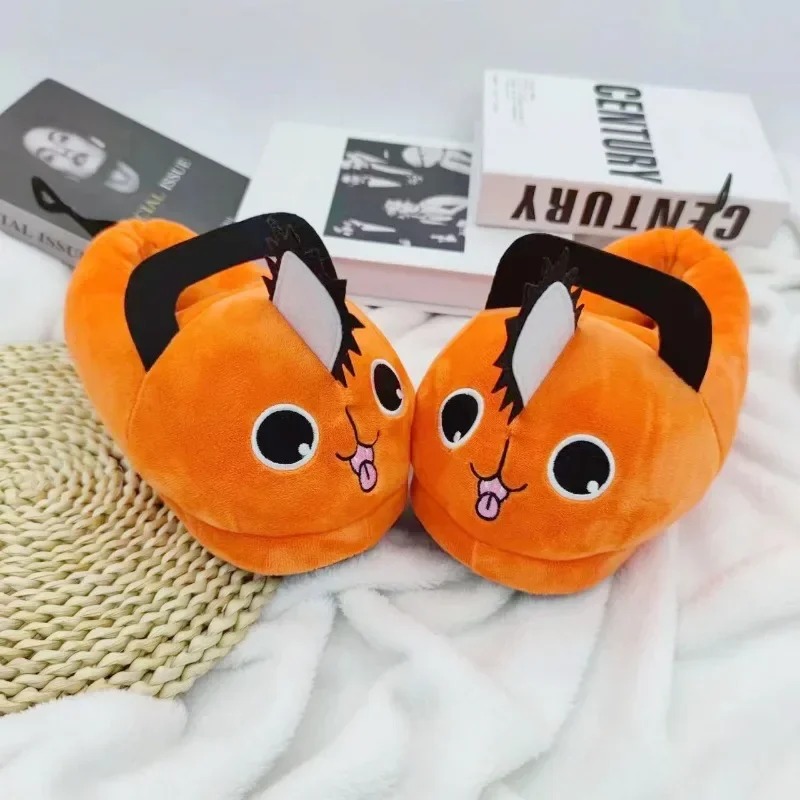 Anime Chainsaw Man Pochita Hou - Fluffy Fur Slipper 评论和价格