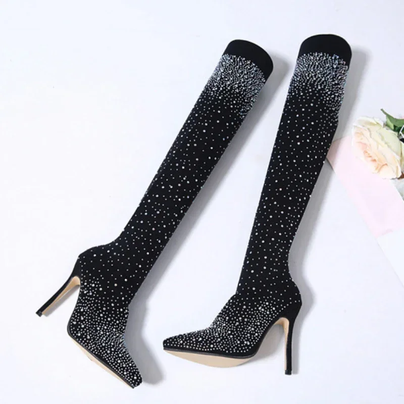 Sexy Over-the-Knee Boots for W - Sock Boot Women 评论和价格