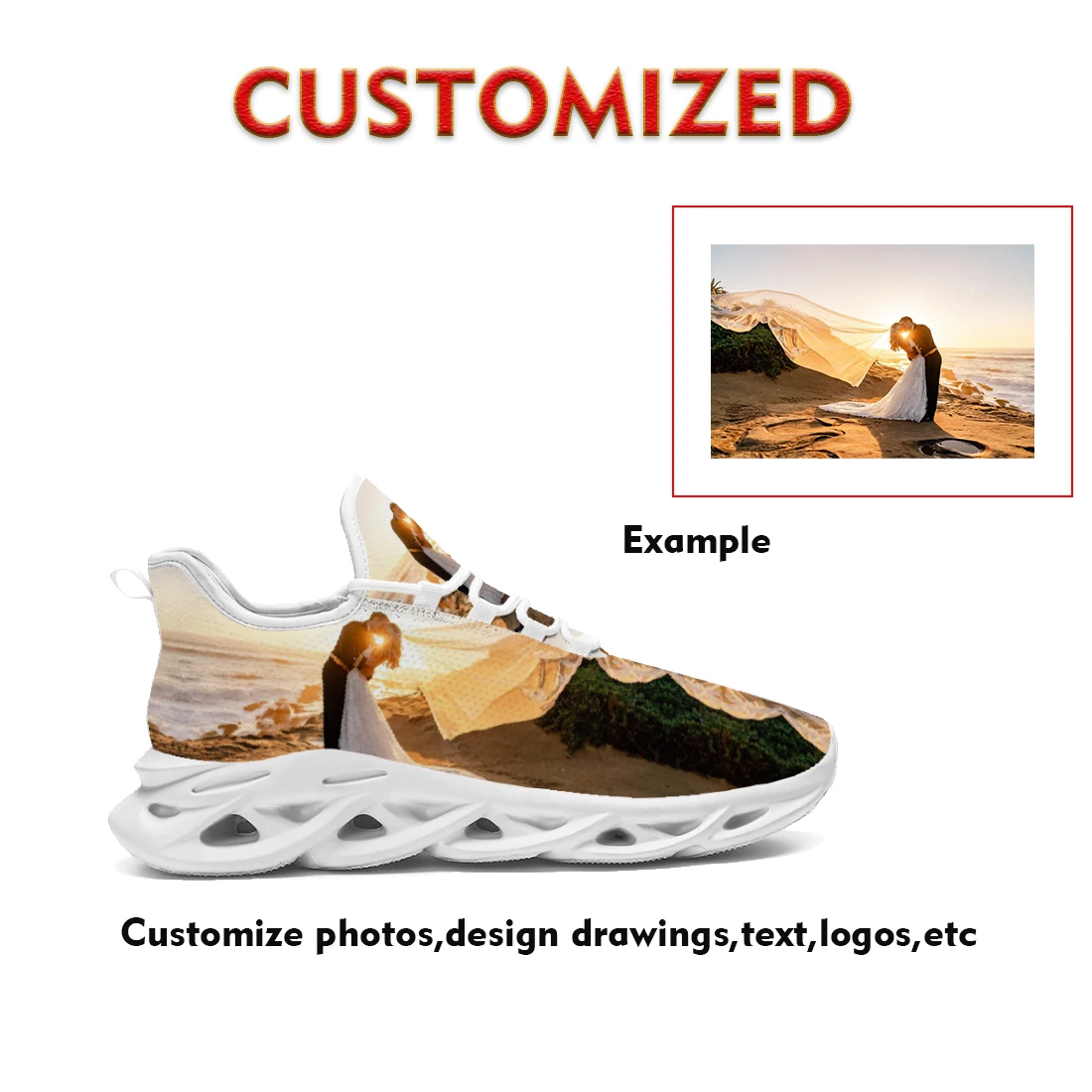 Customizable logo image text;  - Women'S Shoes Hands Free 评论和价格