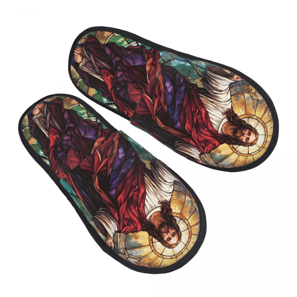 Lord Jesus Christ House Slippe - Fluffy Fur Slipper 评论和价格