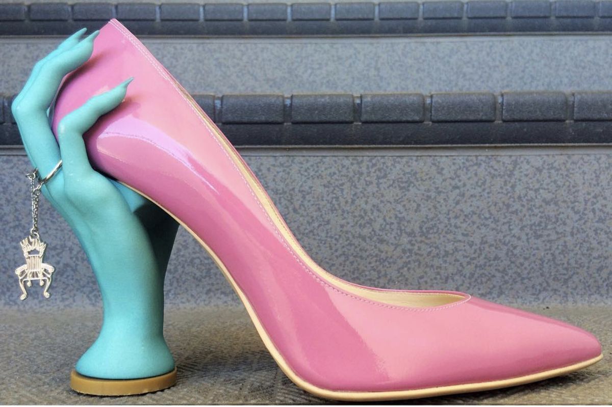 Punk Style Pointed Toe Hallowe - Women'S Shoes Hands Free 评论和价格