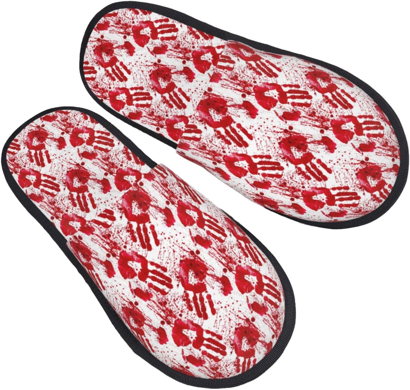 Bloody Hand Print Women Slippe - Women'S Shoes Hands Free 评论和价格