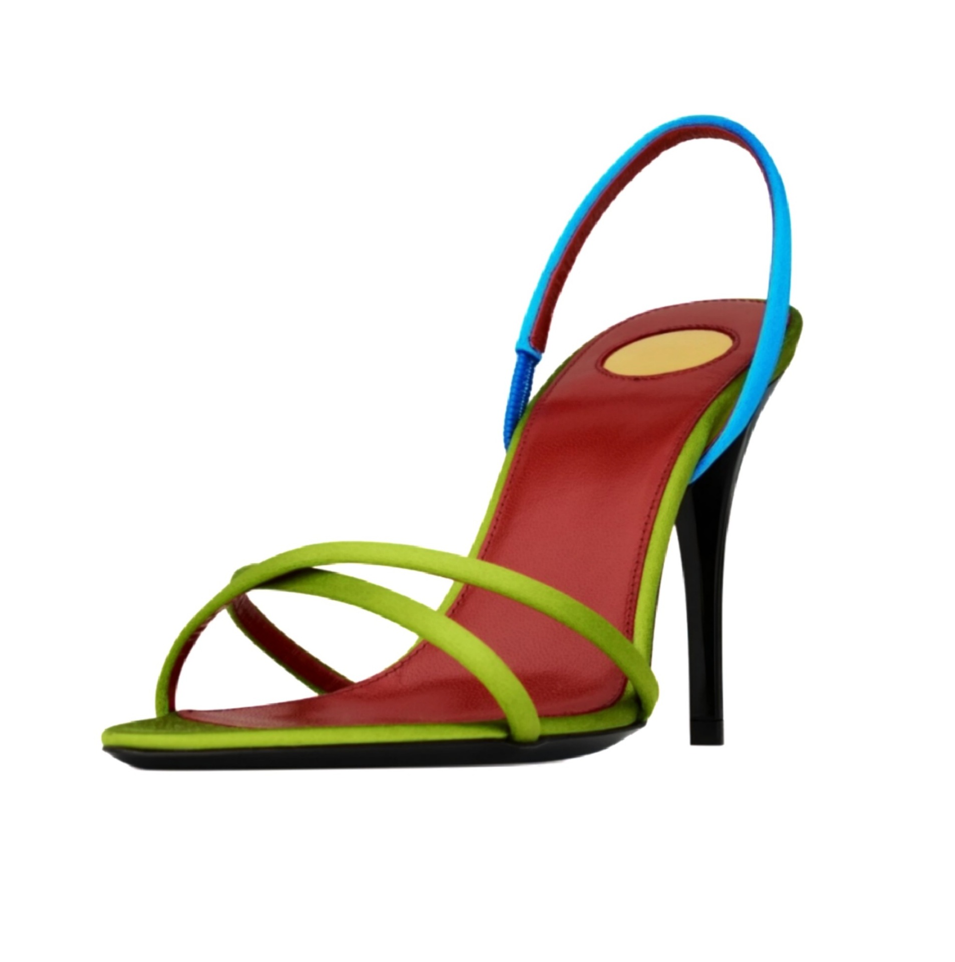 Women's Color Block Satin Cris - Women'S Shoes Quality 评论和价格