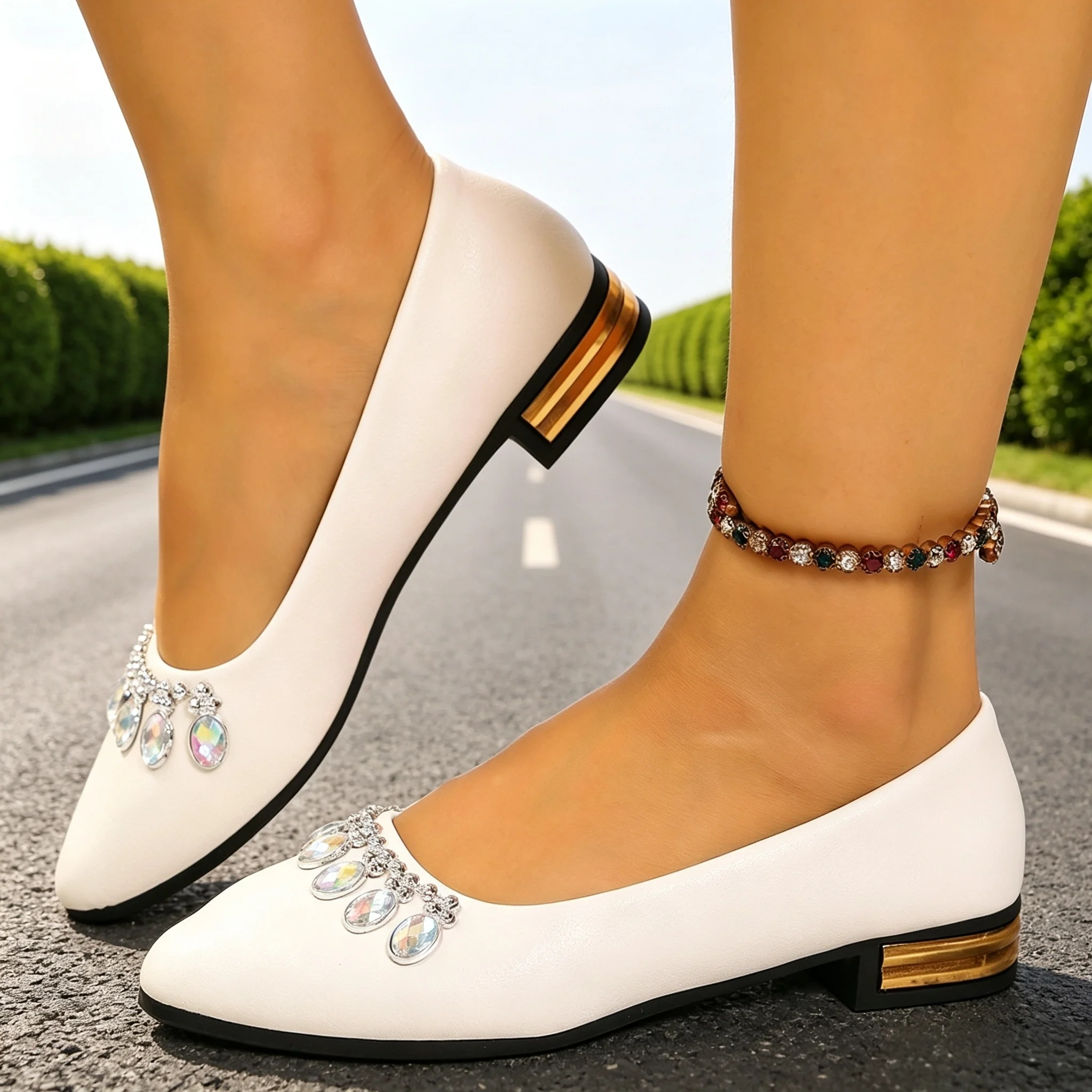 Women Flats Pointed Toe Ballet - Women'S Shoes Quality 评论和价格