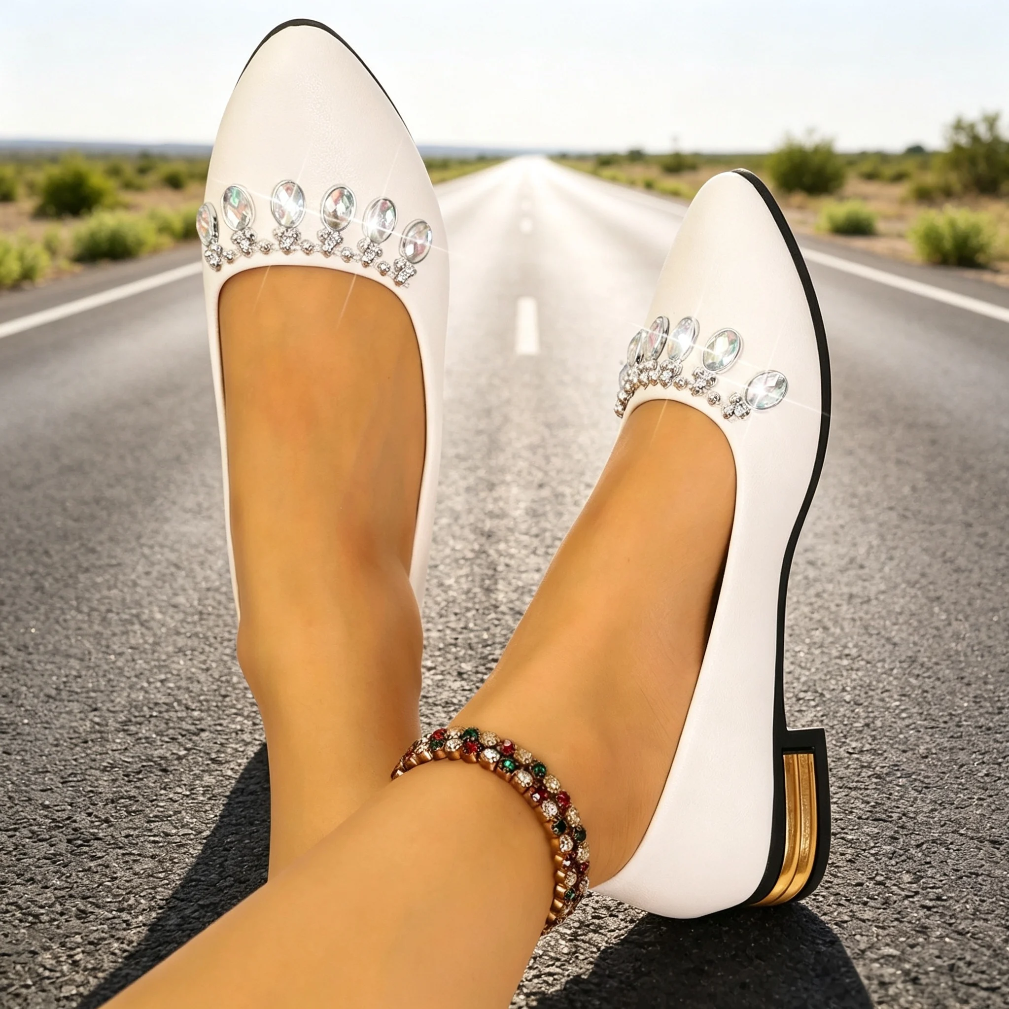 Women Flats Pointed Toe Ballet - Women'S Shoes Quality 评论和价格