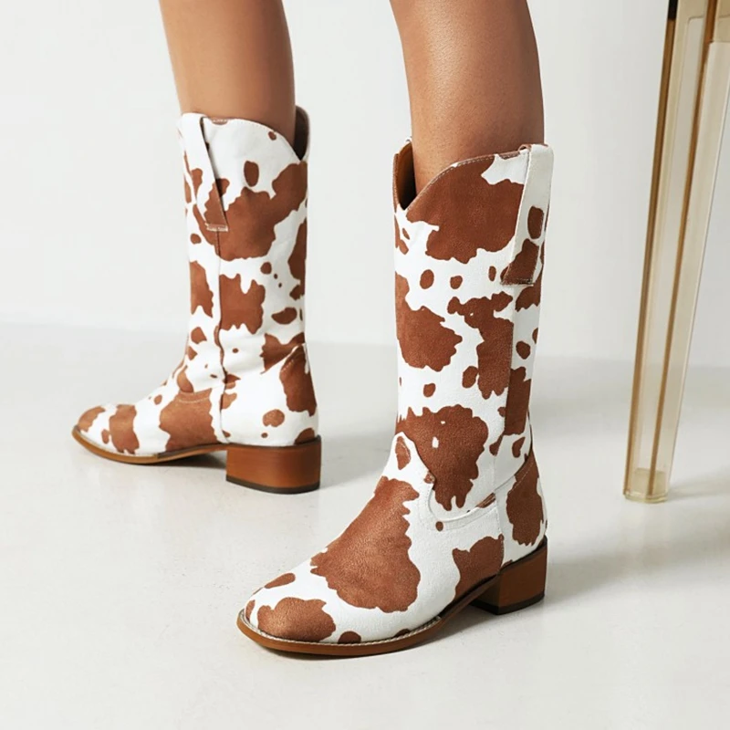 Botas De Mujer Women Mid-calf  - Women'S Shoes In Size 12 评论和价格