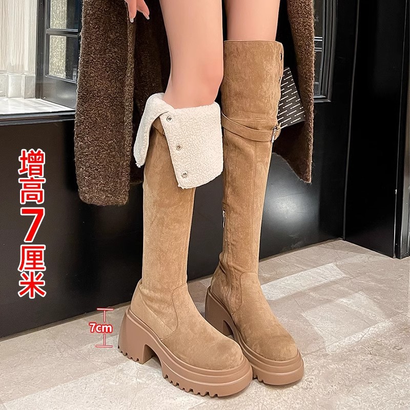 Knee over boots 2025 retro wes - Sock Boot Women 评论和价格
