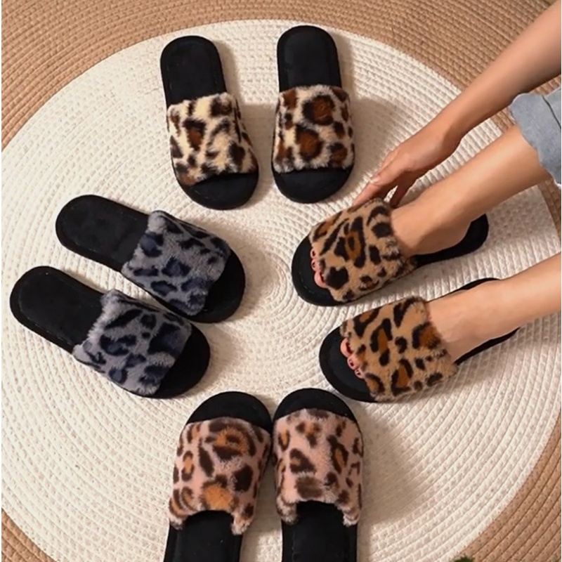 2025 Winter Warm Fluffy Furry  - Fluffy Fur Slipper 评论和价格